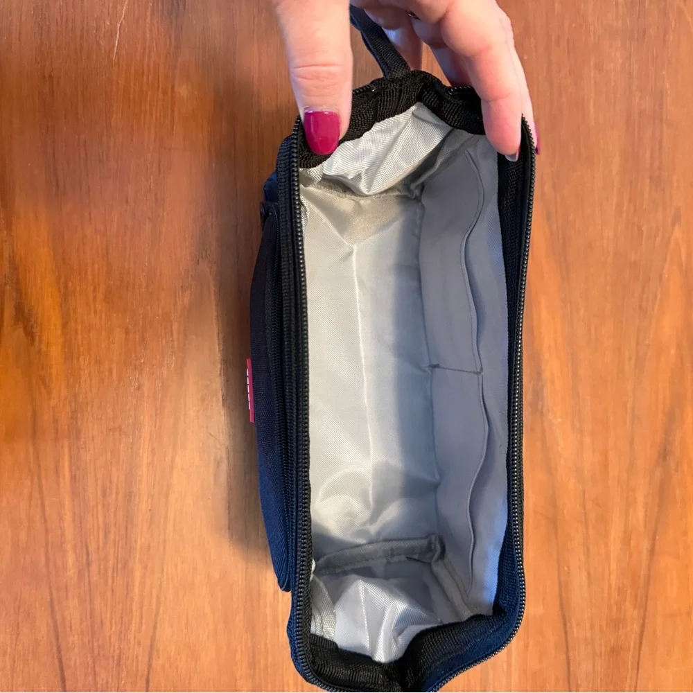 Black Bag with Red Logo